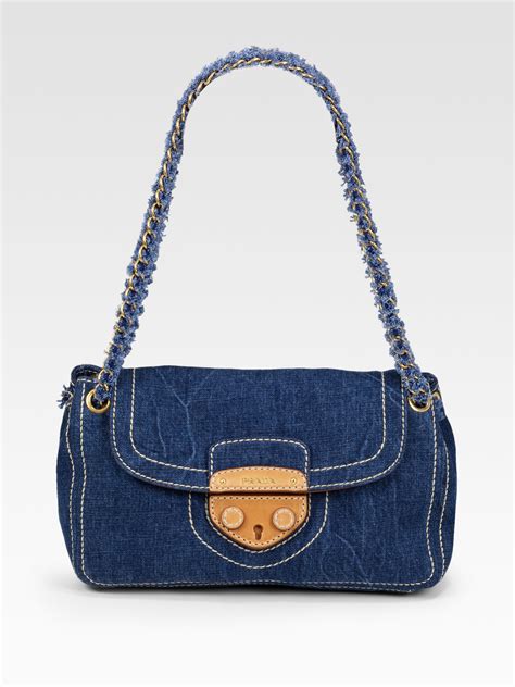 prada shoulder bag blue|prada shoulder bag for women.